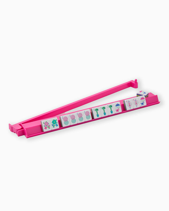 OH MY MAHJONG Hot Pink Pusher Set & Rack