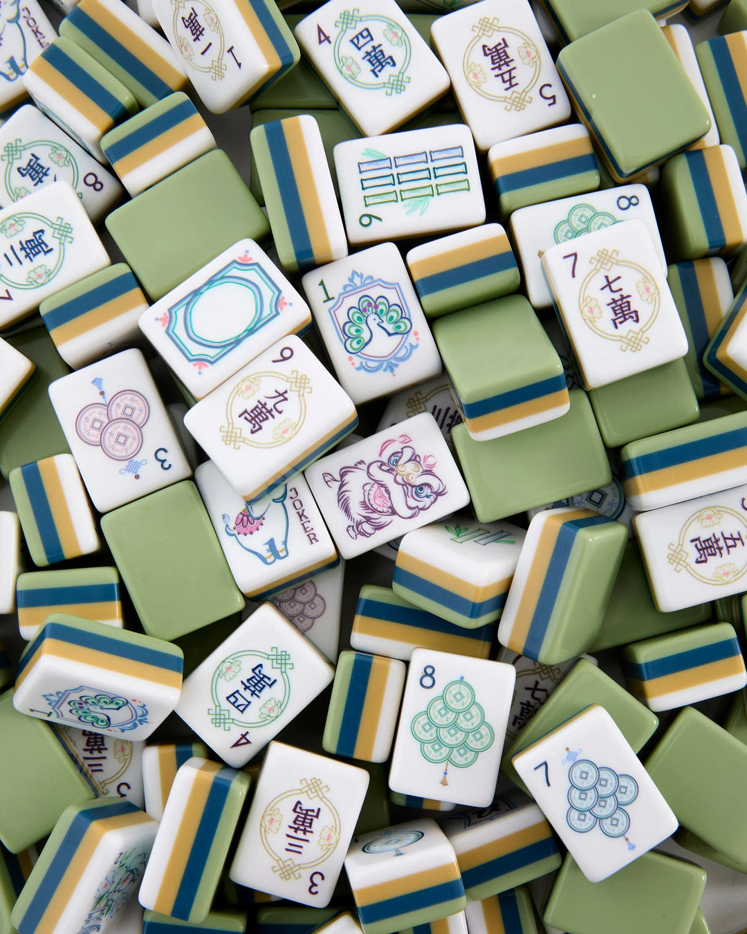 OH MY MAHJONG Willow Tiles