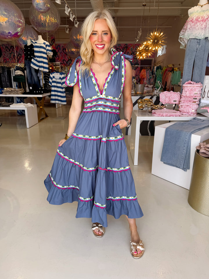 Celia B Chelili Dress | Blue
