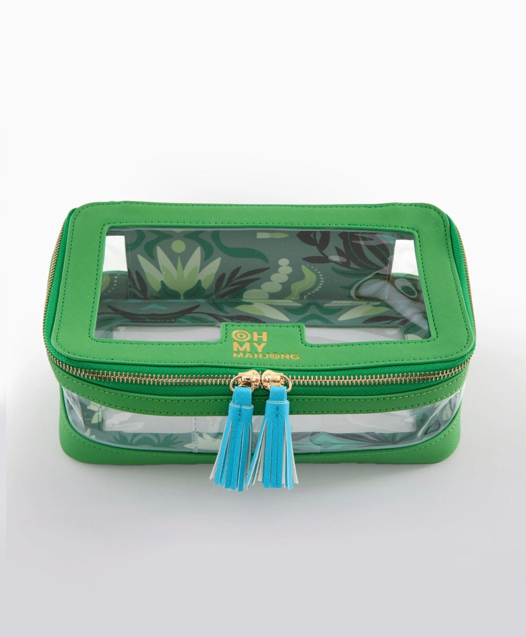 OH MY MAHJONG Green Tile Bag