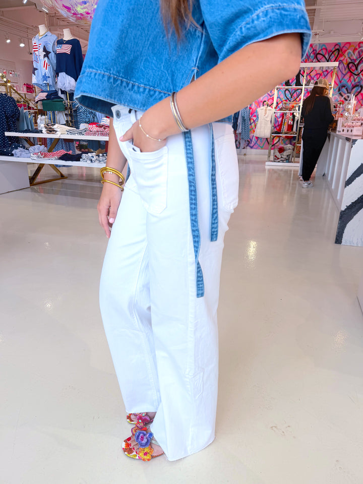 Pretty in White Pant