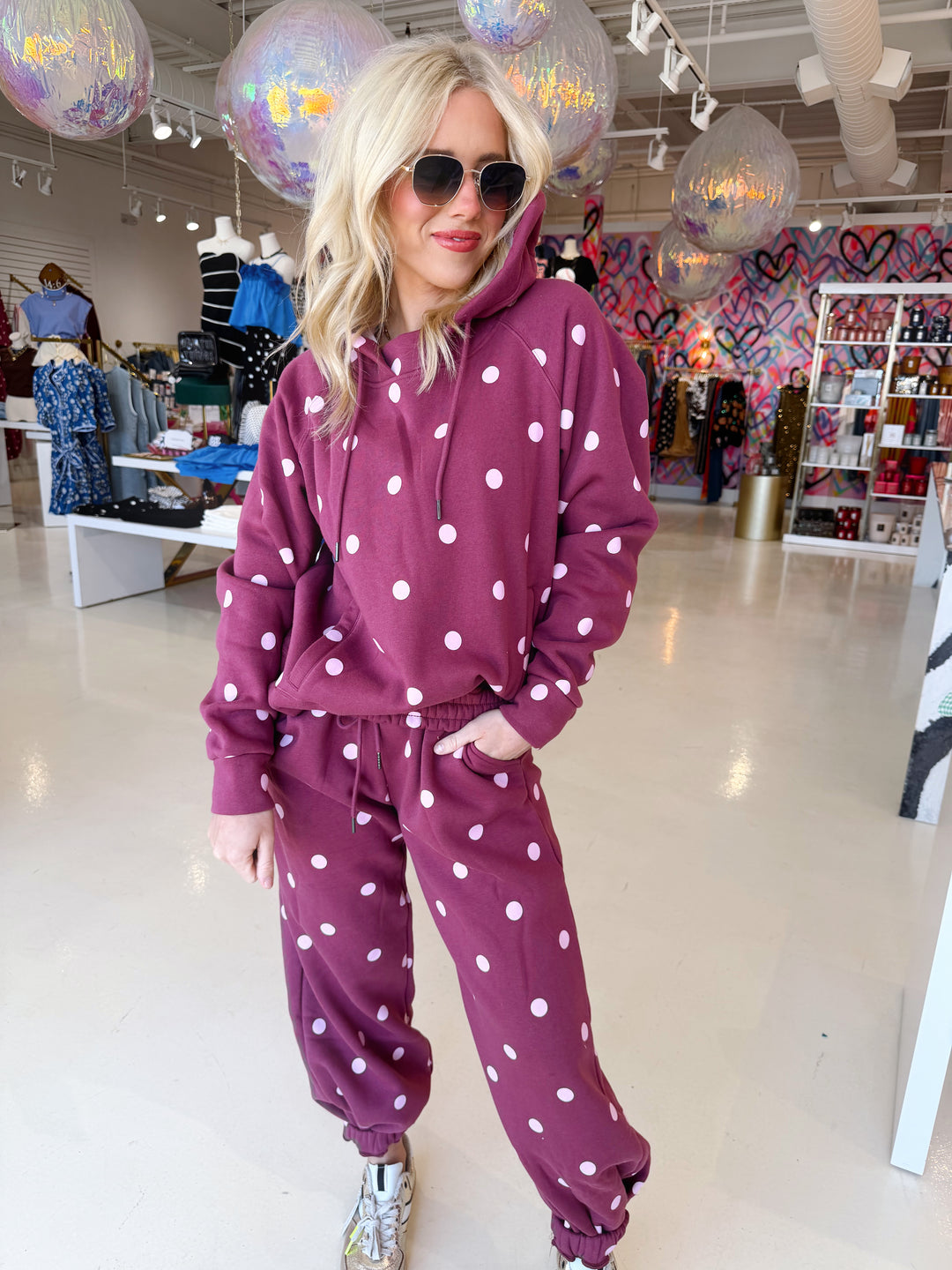 Very Berry Polka Dot Set