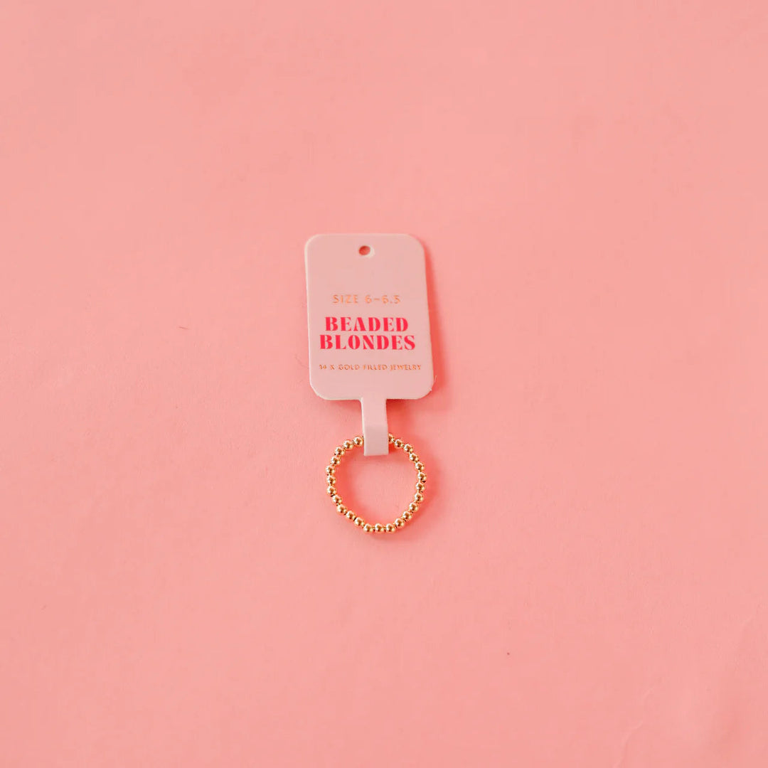 Beaded Blondes Rings