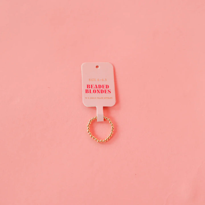 Beaded Blondes Rings