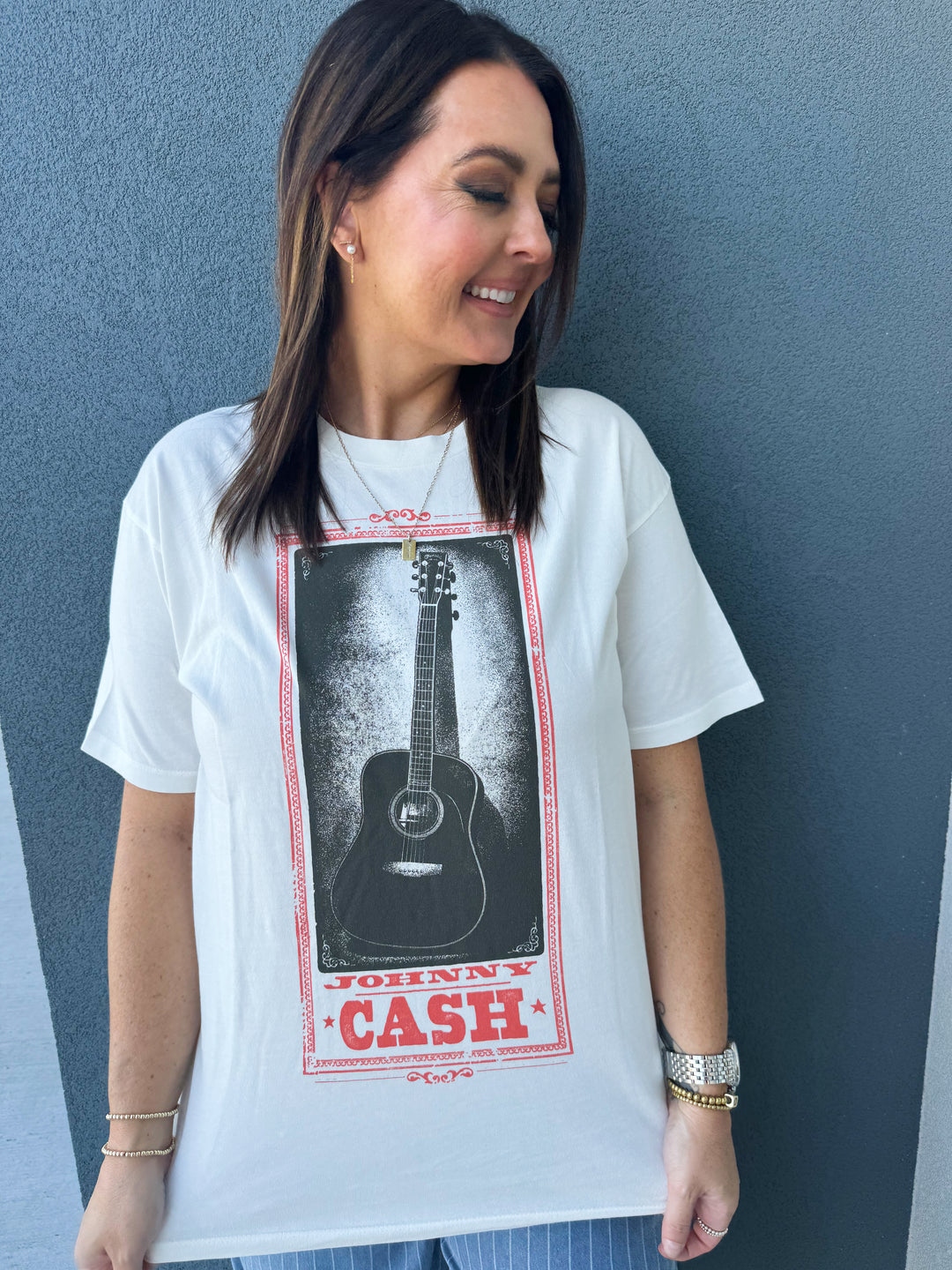 Johnny Cash Guitar Weekend Tee