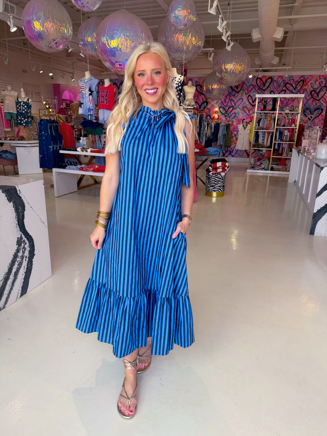 Seaside Stroll Maxi Dress