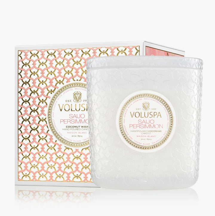 Voluspa Saijo Persimmon Luxe Candle