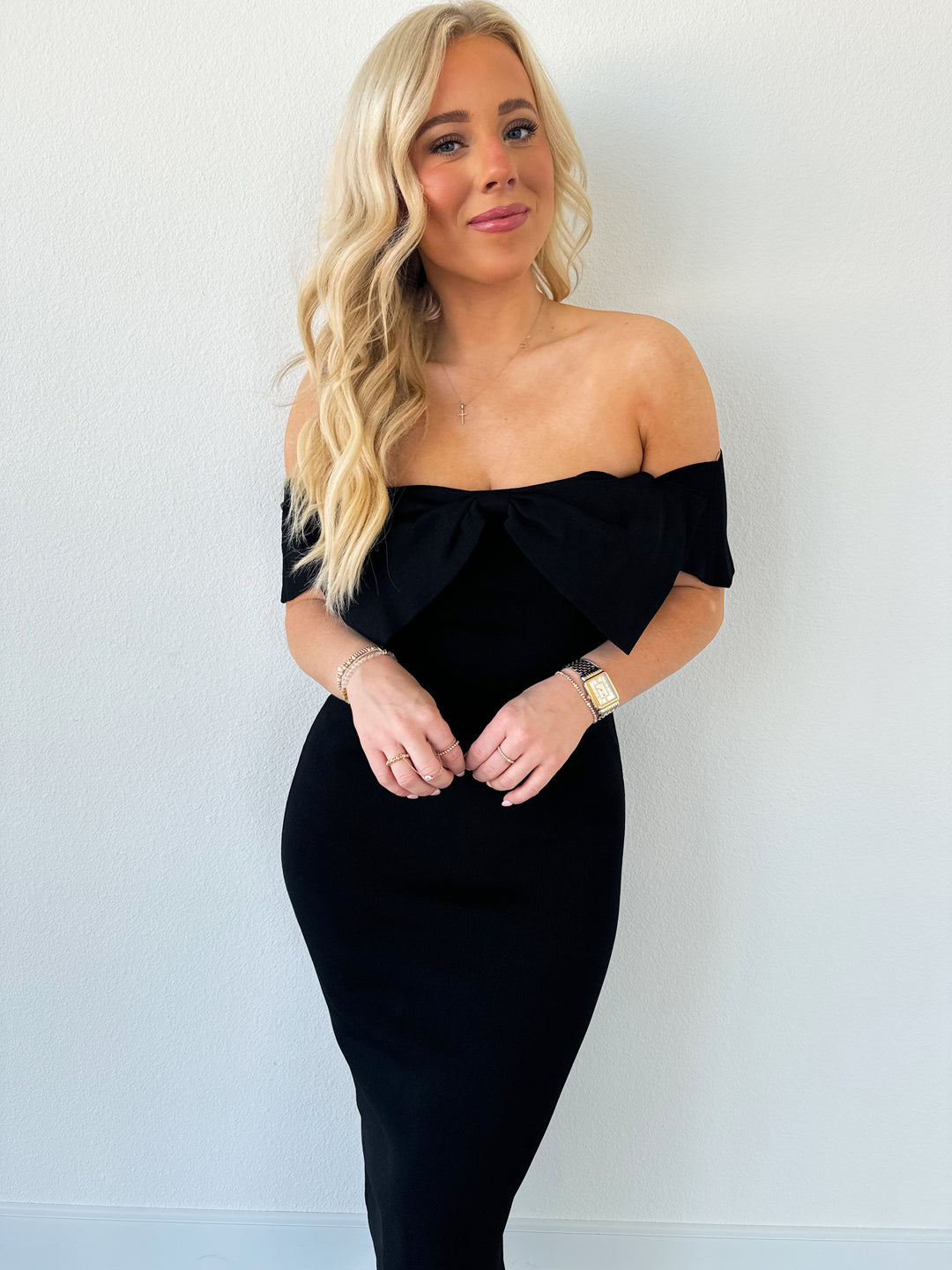 Black Beauty Bow Dress