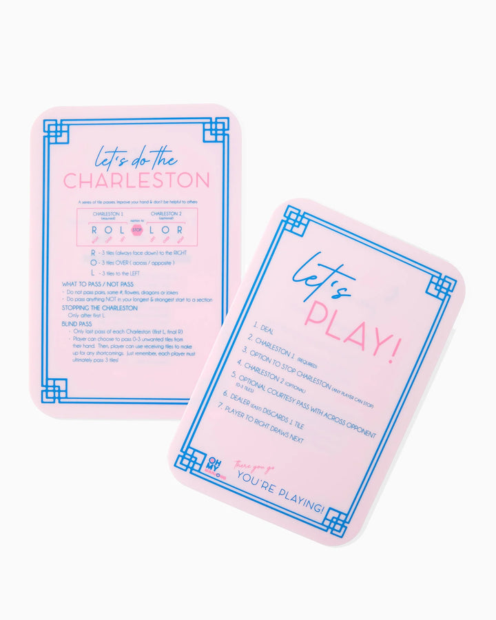 OH MY MAHJONG Light Pink Shufflers