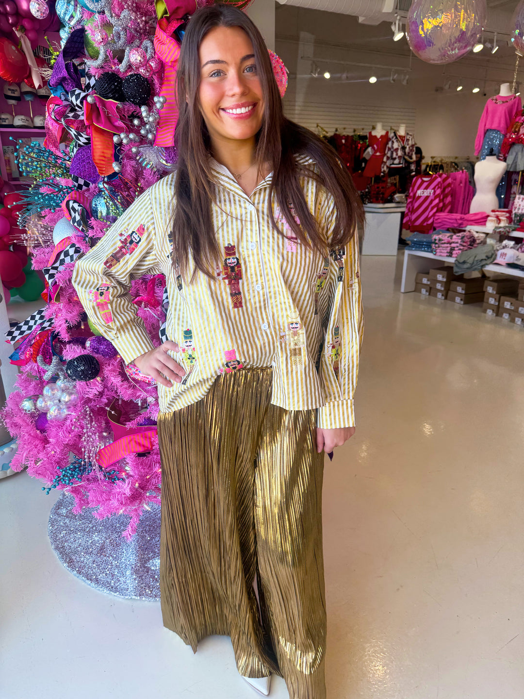 Walking on Gold Pants