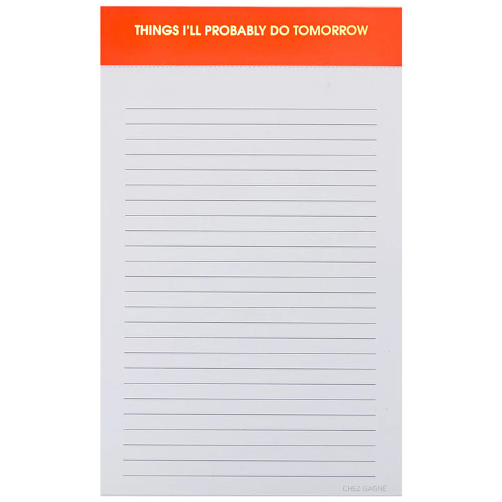 Chez Gagne Notepad