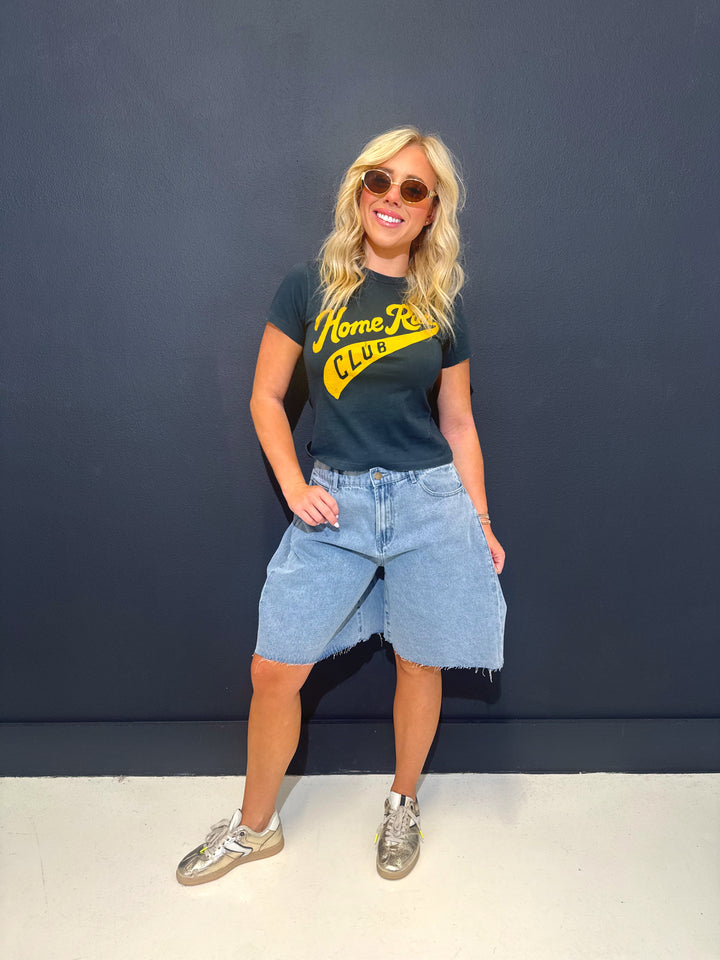 Brinley Bermuda Denim Shorts