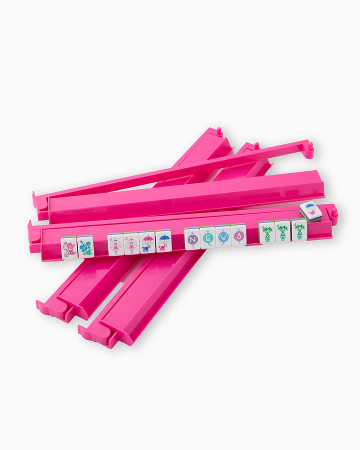 OH MY MAHJONG Hot Pink Pusher Set & Rack