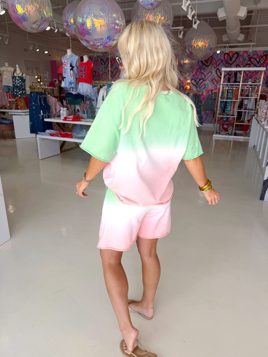 Sage and Pink Sassy & Sparkly Set