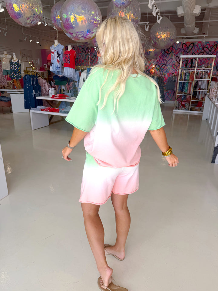 Sage and Pink Sassy & Sparkly Set