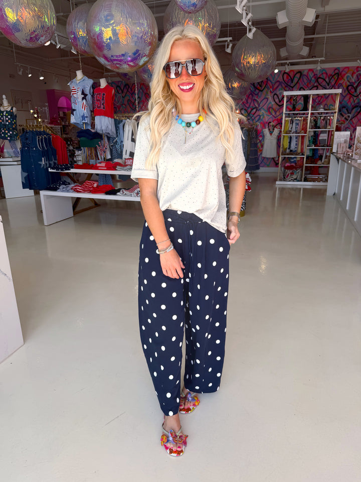 Polkadot Sweatshirt Pants