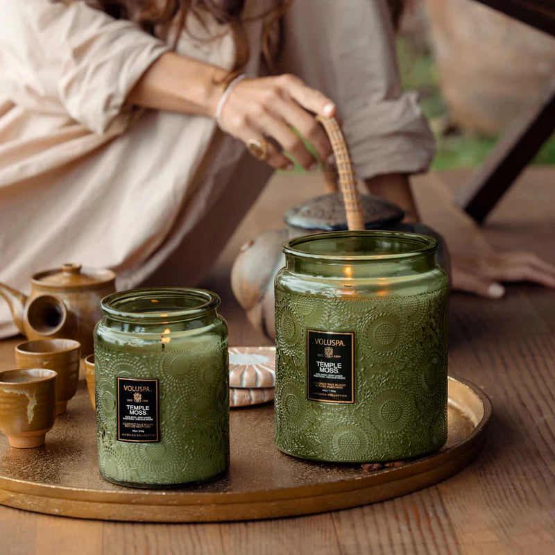Voluspa Temple Moss Large Jar