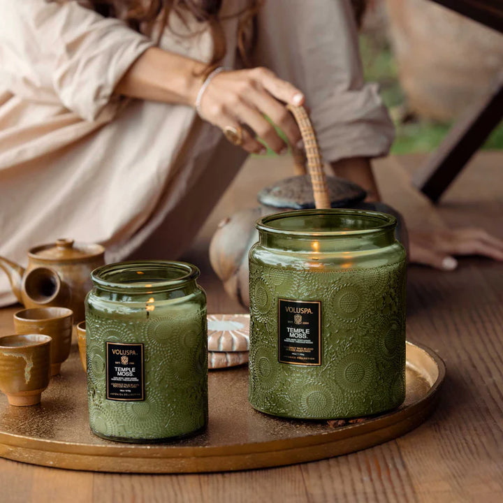 Voluspa Temple Moss Large Jar