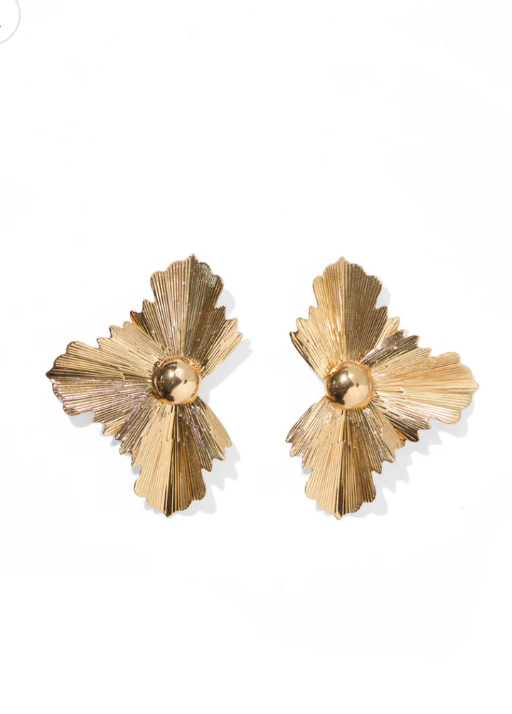 Anyu Flower Statement Earrings