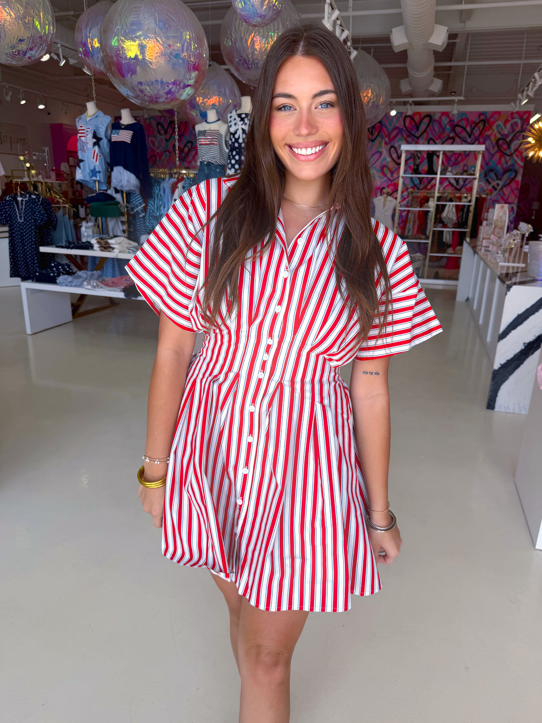 USA Cutie Shirt Dress