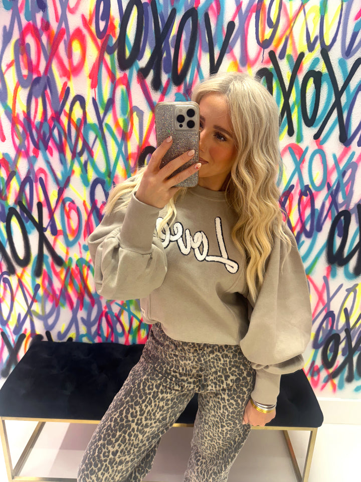 Mocha Love Sweatshirt