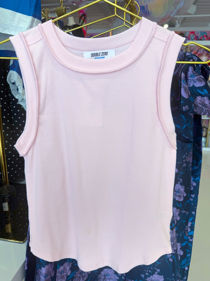 The Essentials Tank / Soft Pink