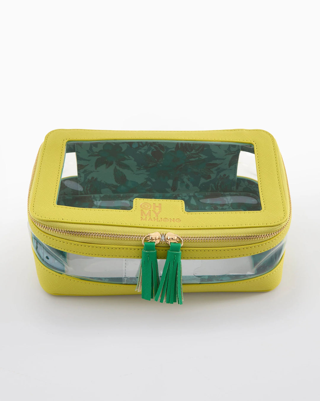 OH MY MAHJONG Chartreuse Tile Bag