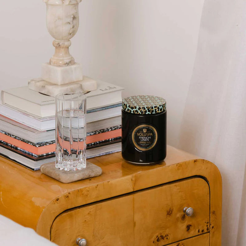 Voluspa French Linen Large Jar
