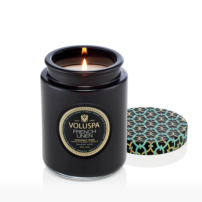 Voluspa French Linen Large Jar
