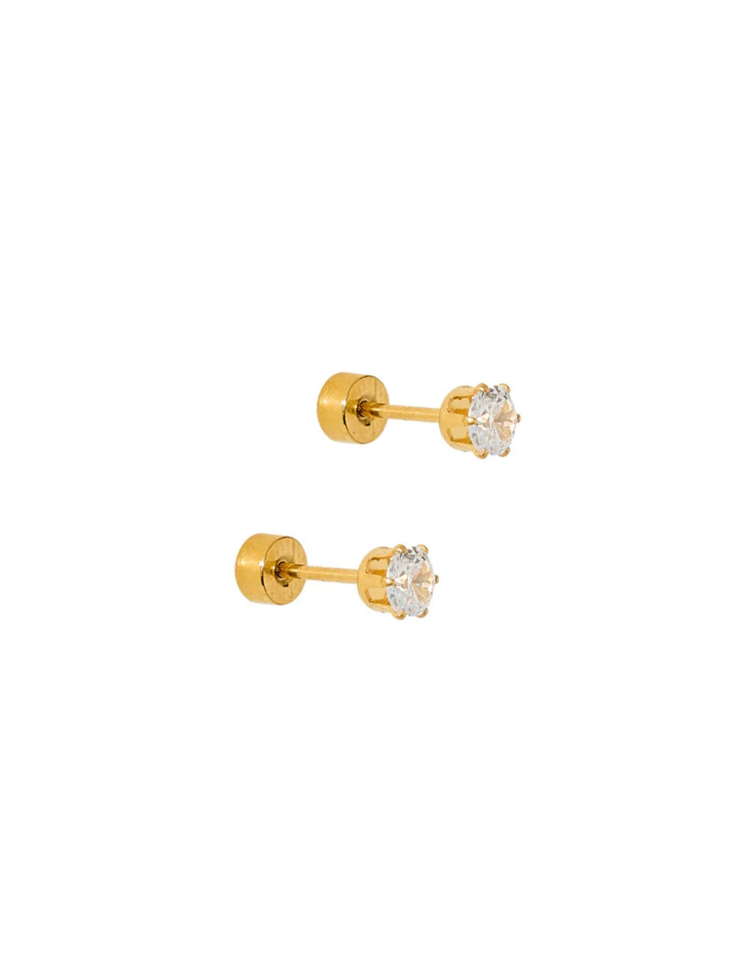 Screwback Stud Earrings Helen Gold