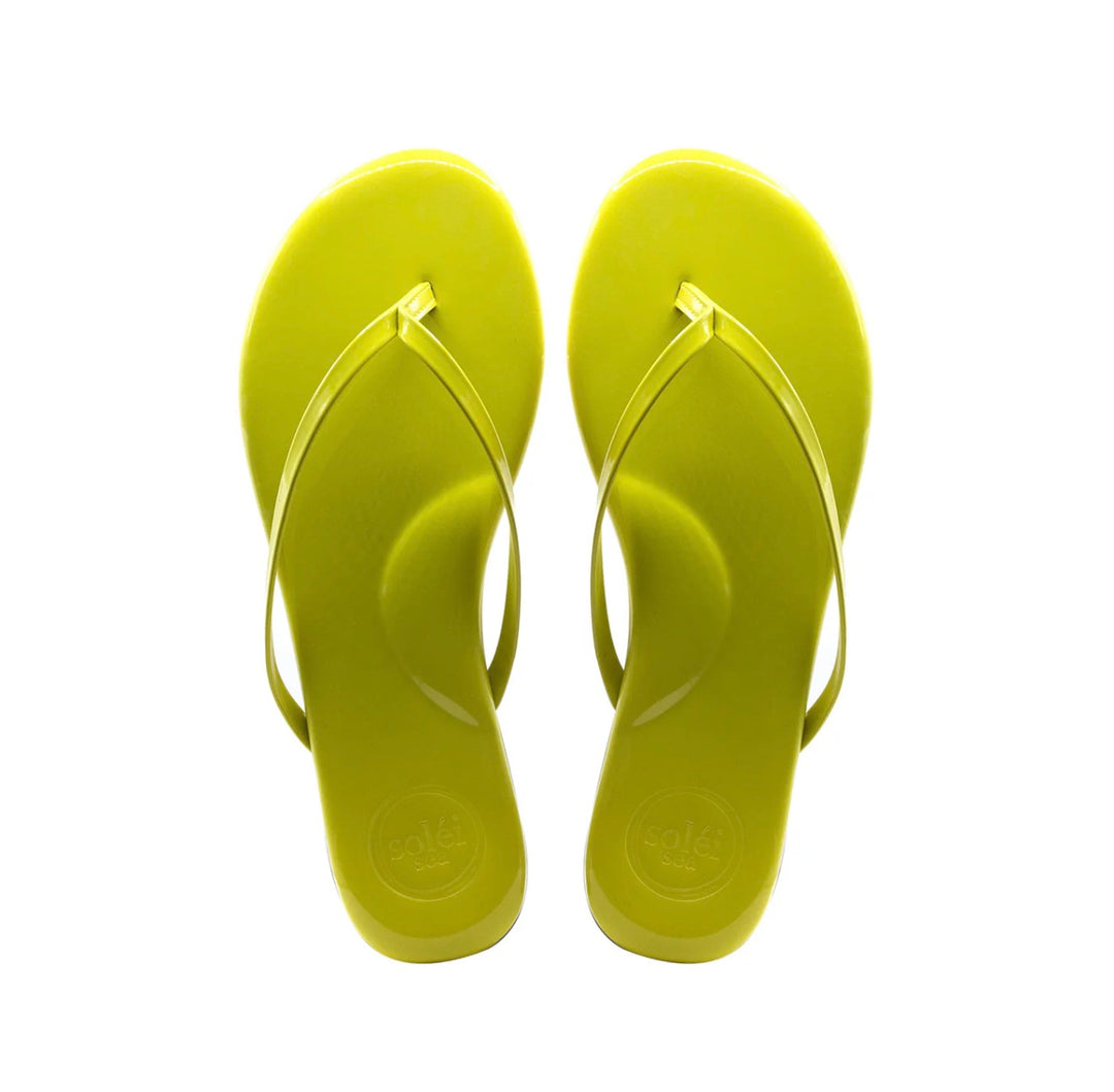 Indie Grapefruit Patent Sandals