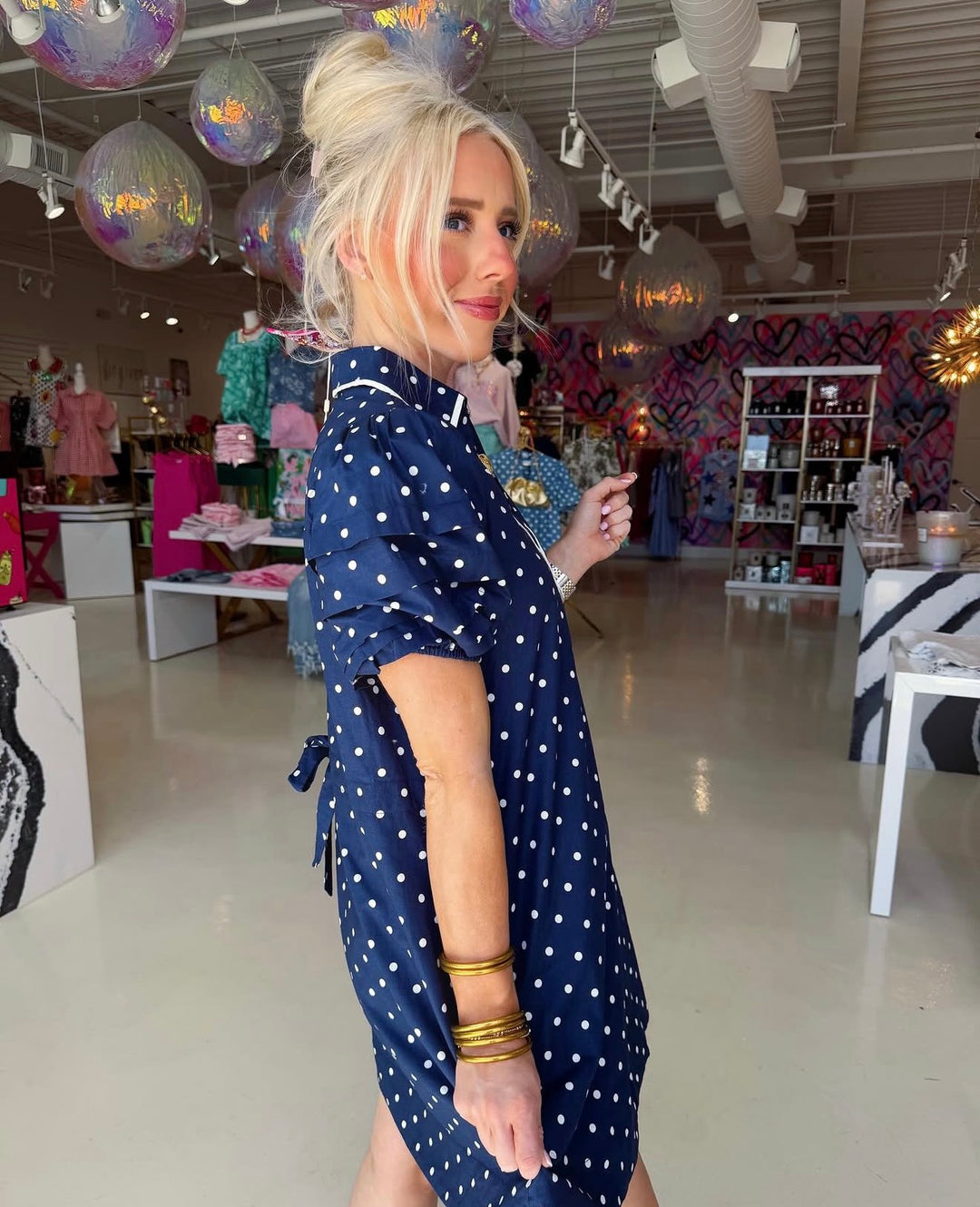 The Navy Darling Dress