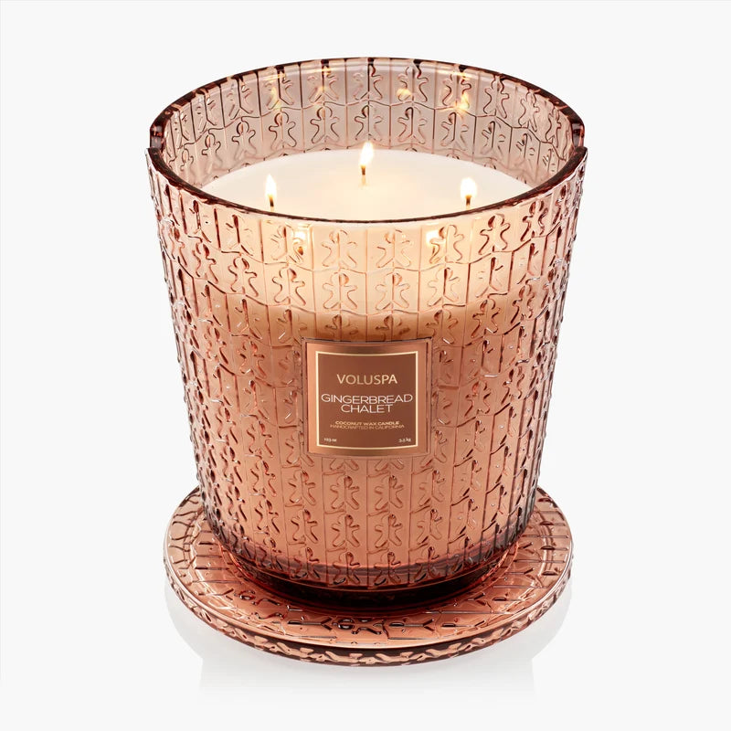 Voluspa Gingerbread Chalet 5W Hearth