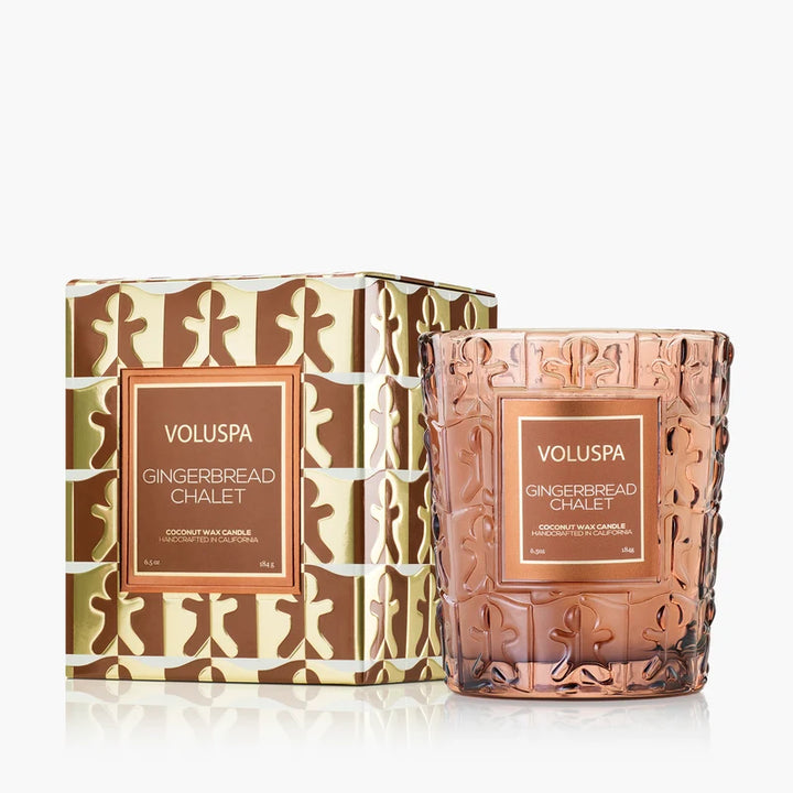 Voluspa Gingerbread Chalet Classic Candle