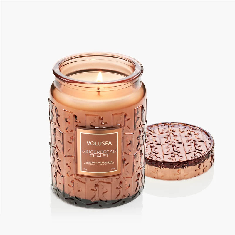 Voluspa Gingerbread Chalet Large Jar