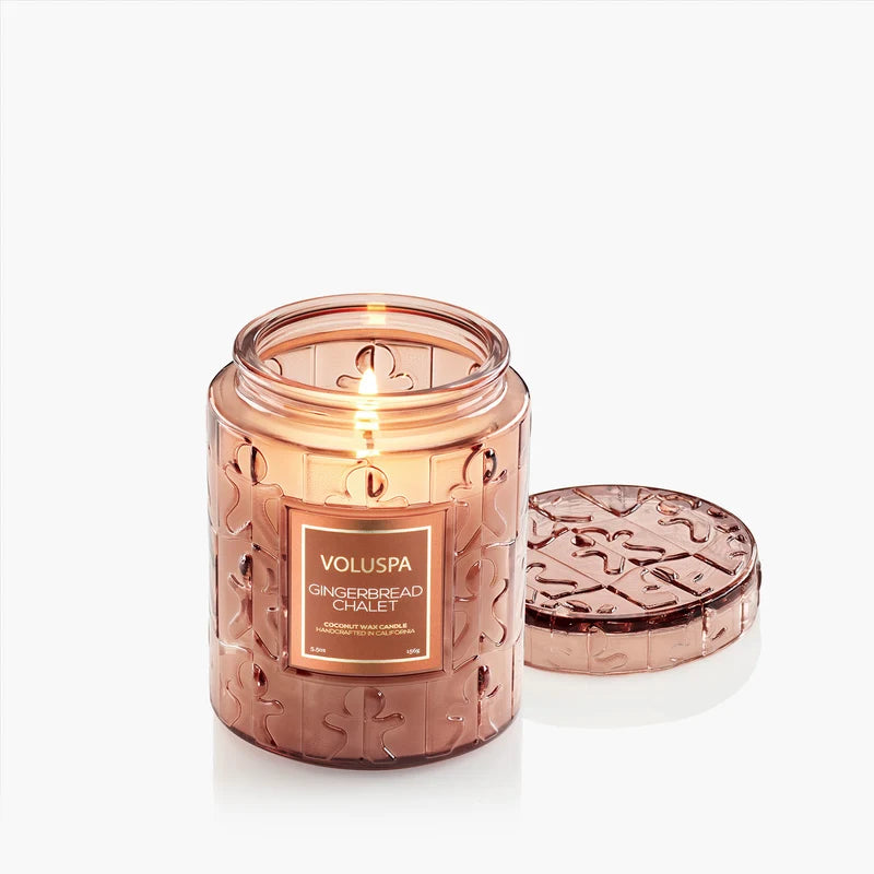 Voluspa Gingerbread Chalet Small Jar