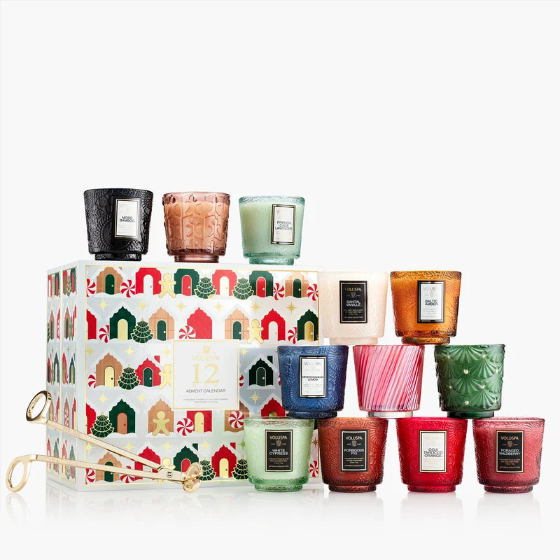 Voluspa Holiday Advent Calendar Gift Set