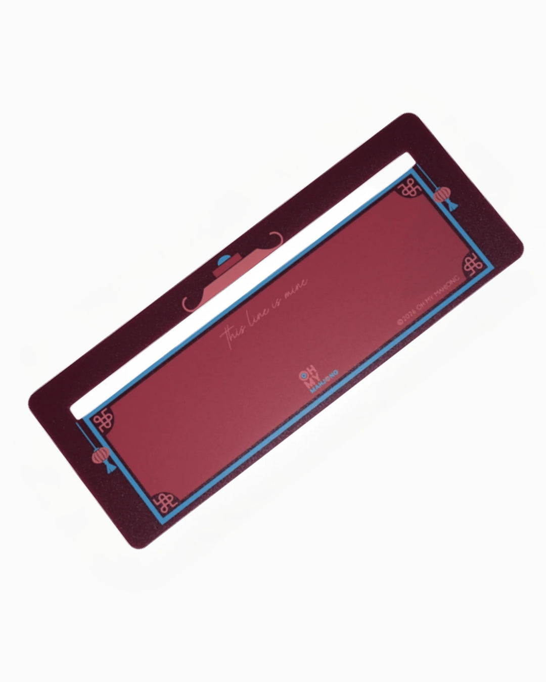 OH MY MAHJONG Burgundy Line Finder