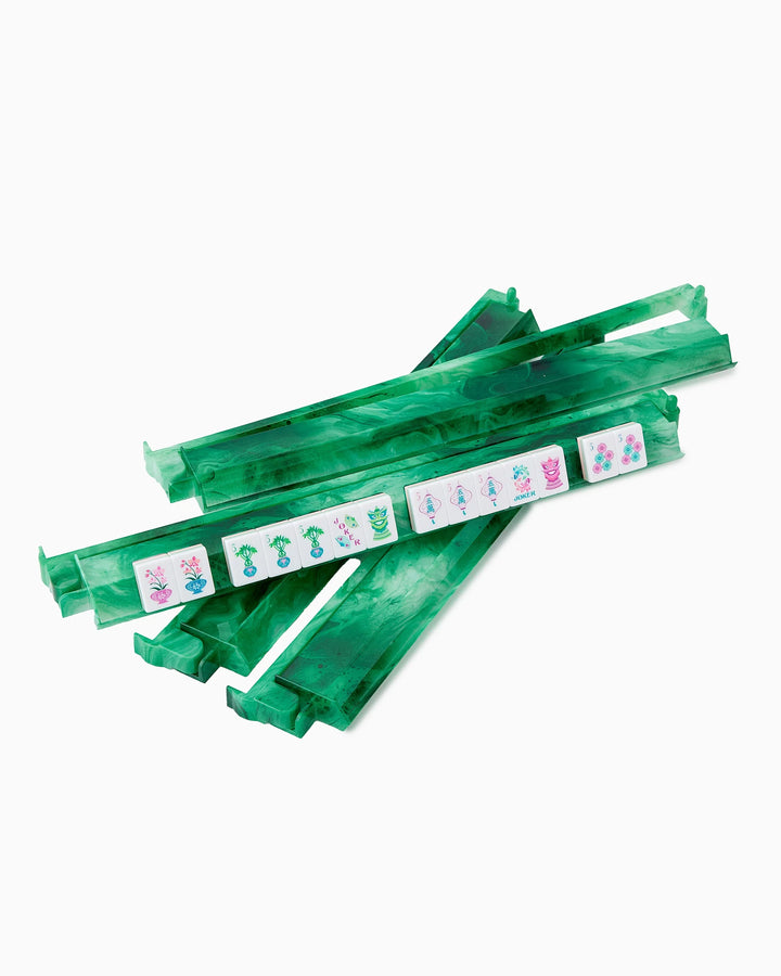 OH MY MAHJONG Agate Rack & Pusher Set