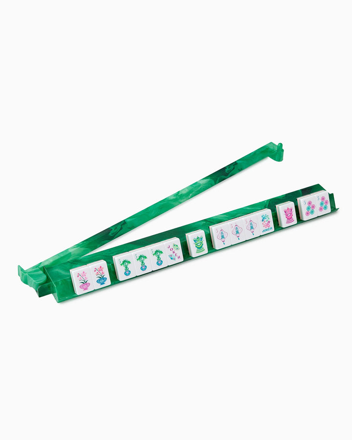 OH MY MAHJONG Agate Rack & Pusher Set