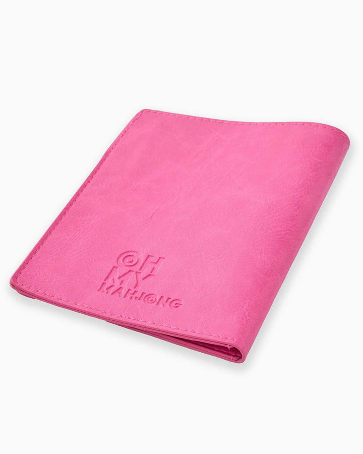 OH MY MAHJONG Hot Pink Card Folio