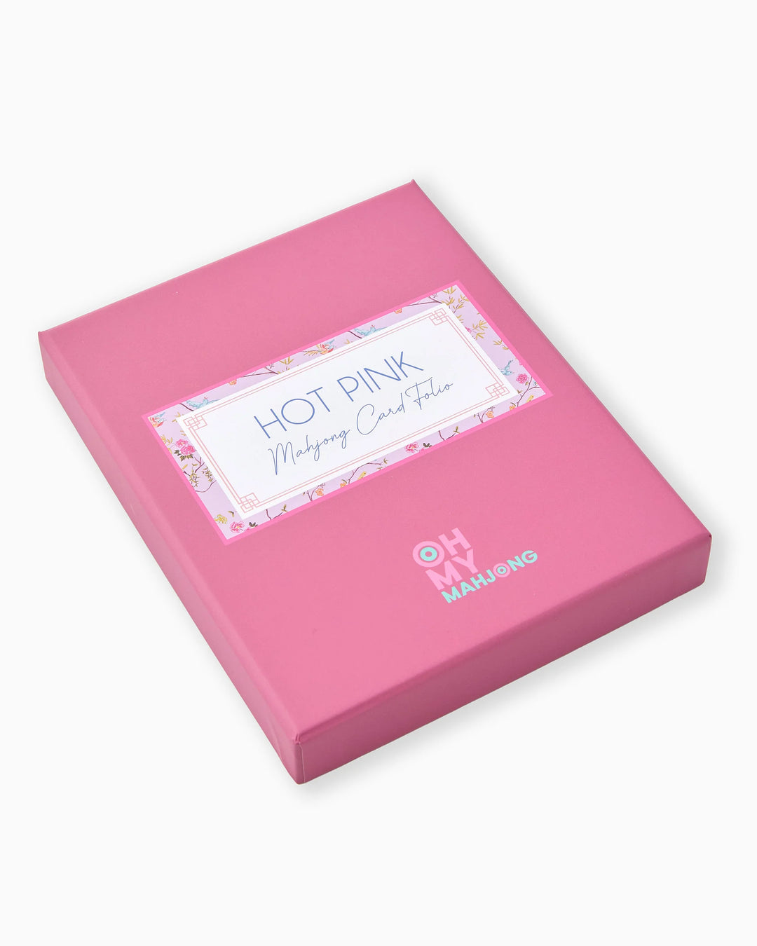 OH MY MAHJONG Hot Pink Card Folio