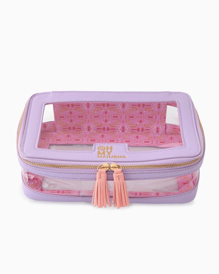 OH MY MAHJONG Lavender Tile Bag
