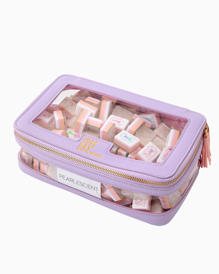 OH MY MAHJONG Lavender Tile Bag