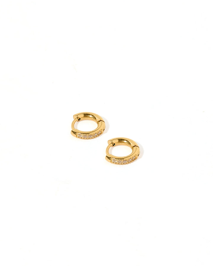 Scarlet Hoop Earrings