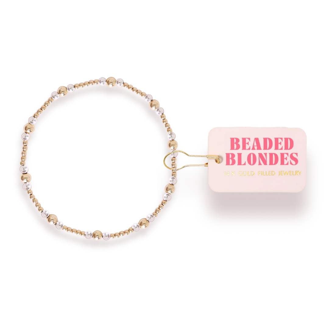 Beaded Blondes Pearl Bracelet Collection