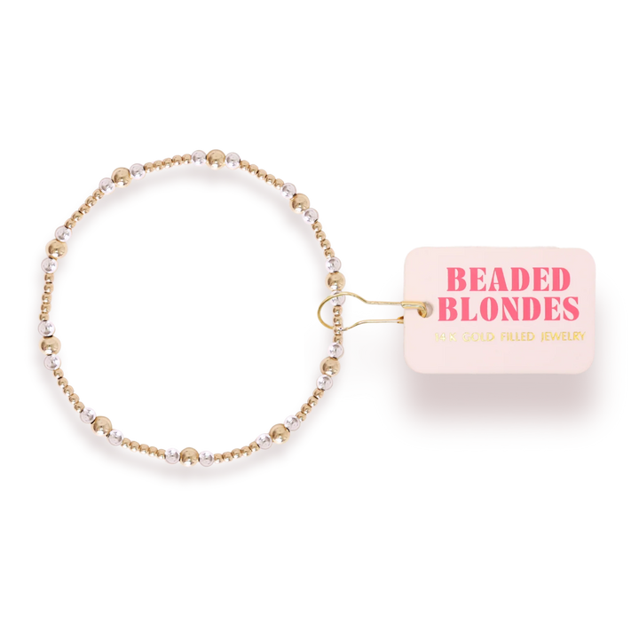 Beaded Blondes Pearl Bracelet Collection