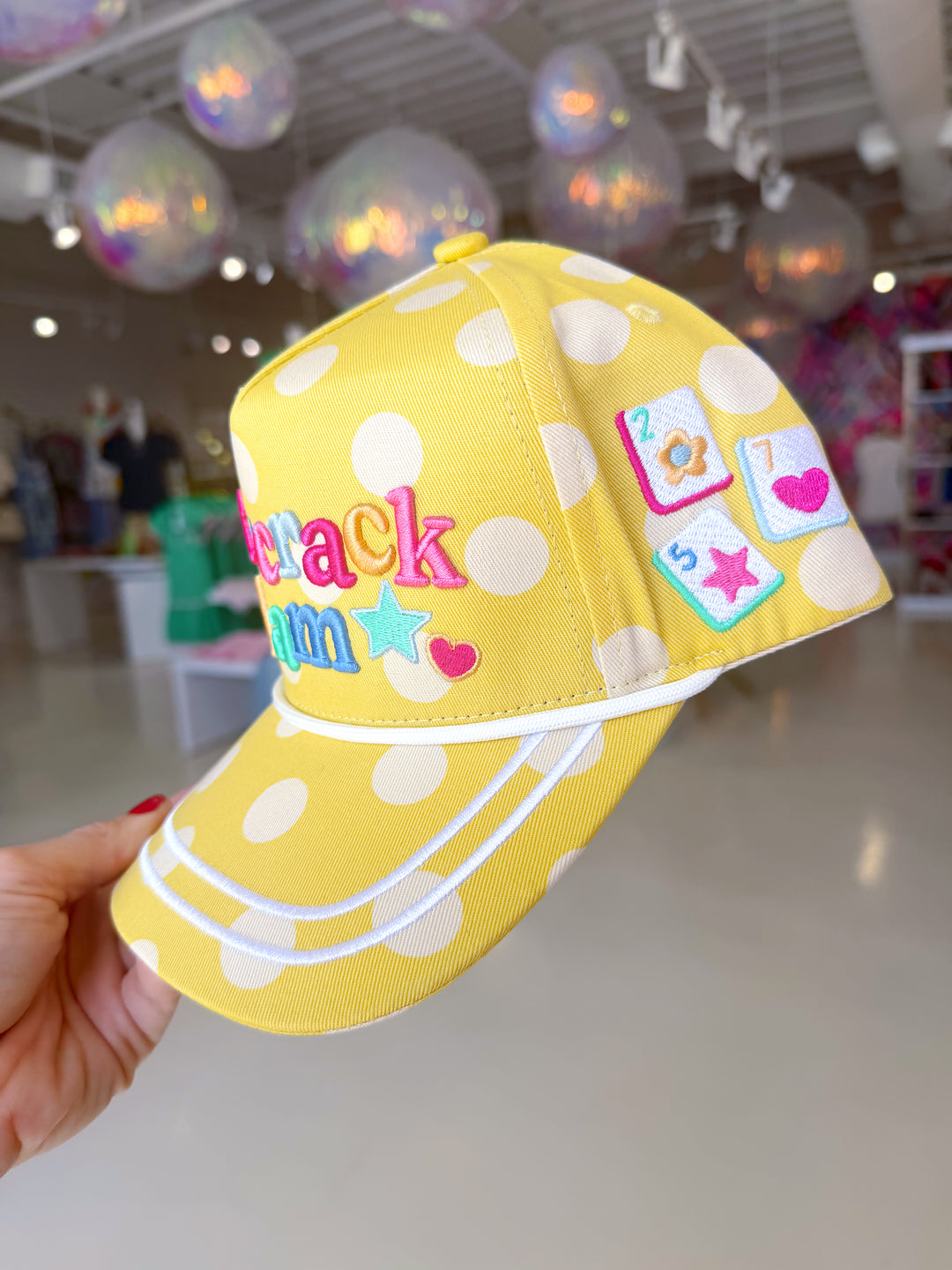 Dot. Crack. Bam. Hat