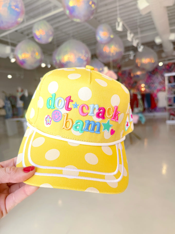 Dot. Crack. Bam. Hat