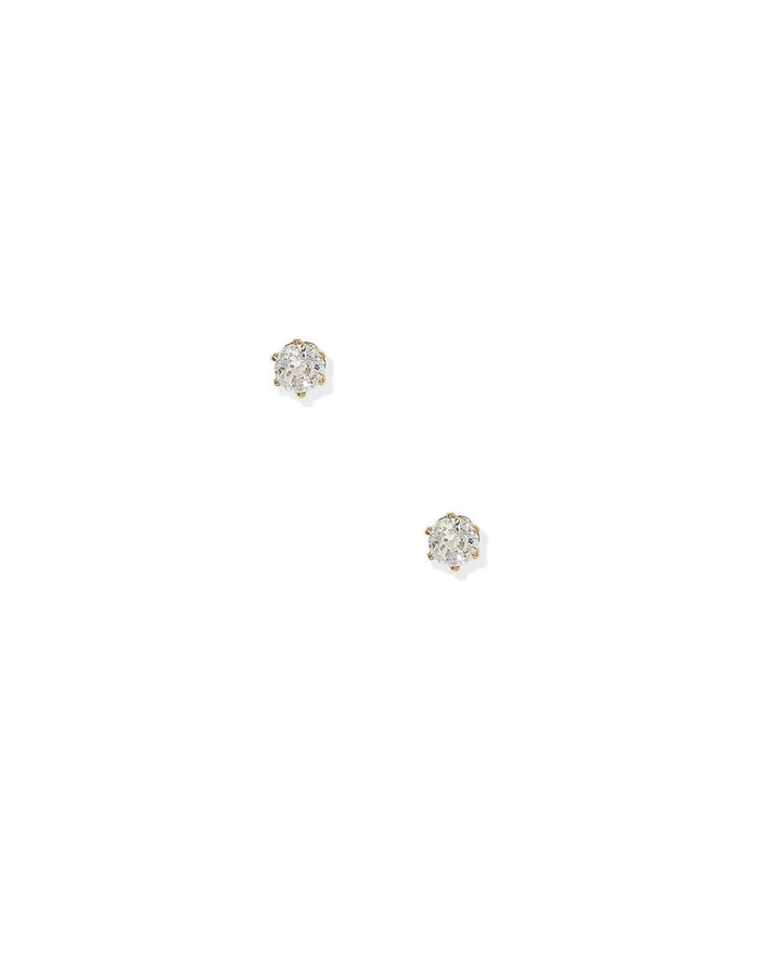 Micro Helen Gold Screwback Studs